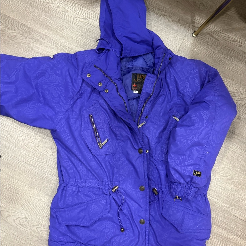 Vintage Jupa 1990s ski jacket  Women's Purple pattern